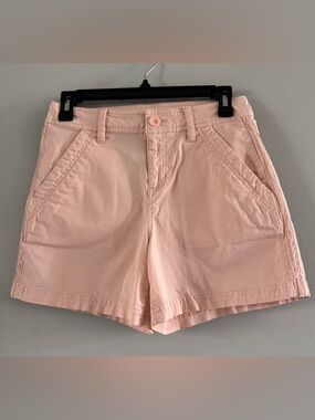 Eddie Bauer Light Pink Shorts Size 2 Casual Summer Cotton Blend